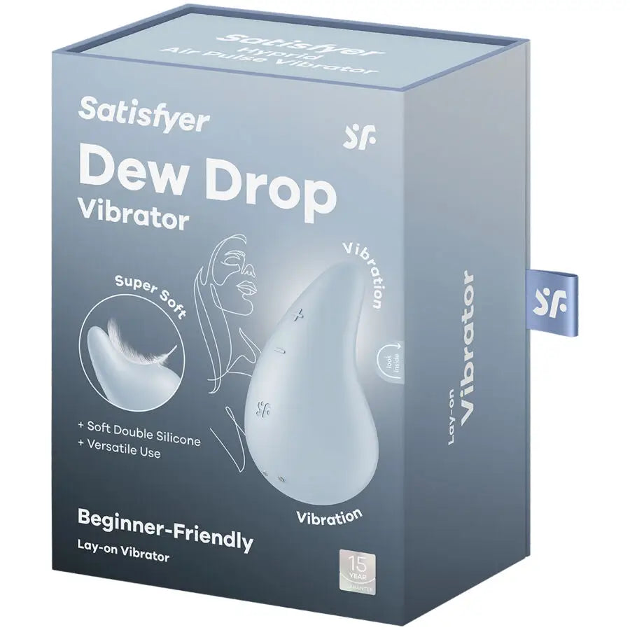 Satisfyer - dew drop vibrador lay-on blanco - — / BLANCO