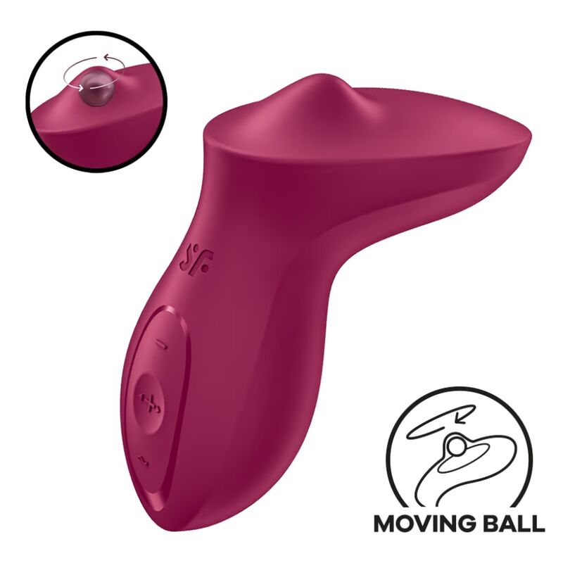 Satisfyer - exciterrr vibrador lay-on clítoris fucsia