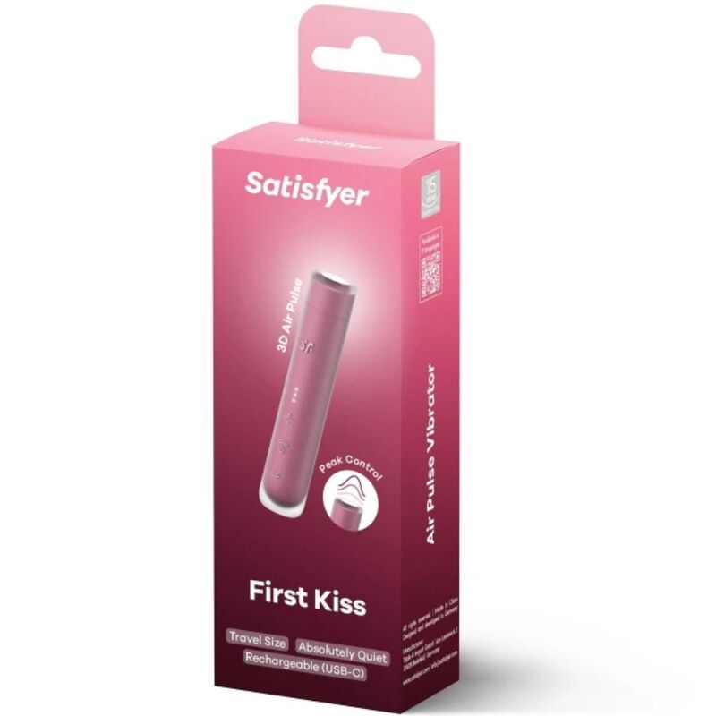 Satisfyer - first kiss estimulador clítoris por ondas