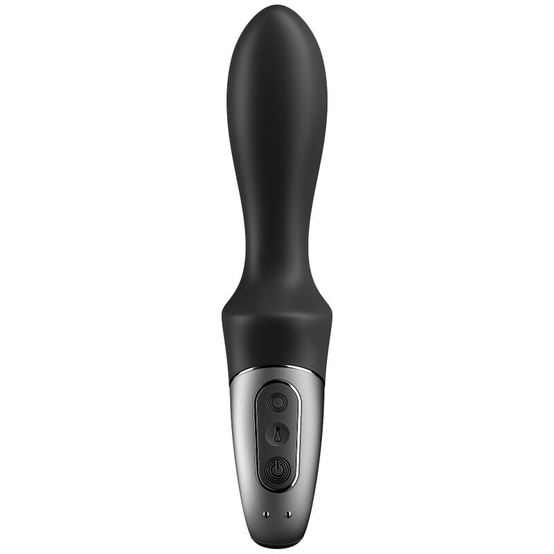 Satisfyer - heat climax vibrador anal app negro