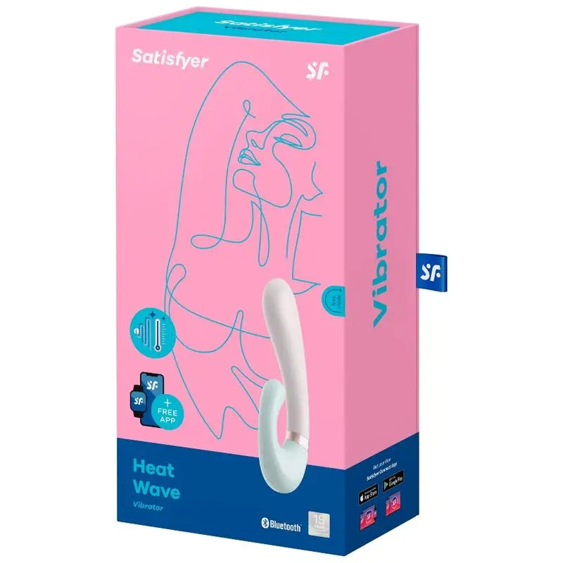 Satisfyer - heat wave vibrador app rosa - — / ROSA