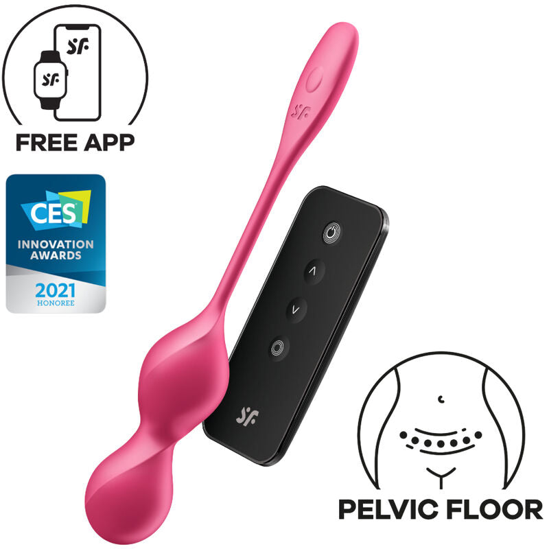 Satisfyer - love birds 2 bolas kegel vibradoras + app
