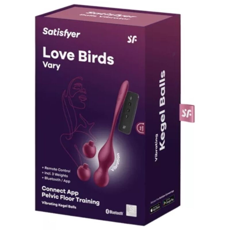 Satisfyer - love birds vary bolas vibradores app gratuita
