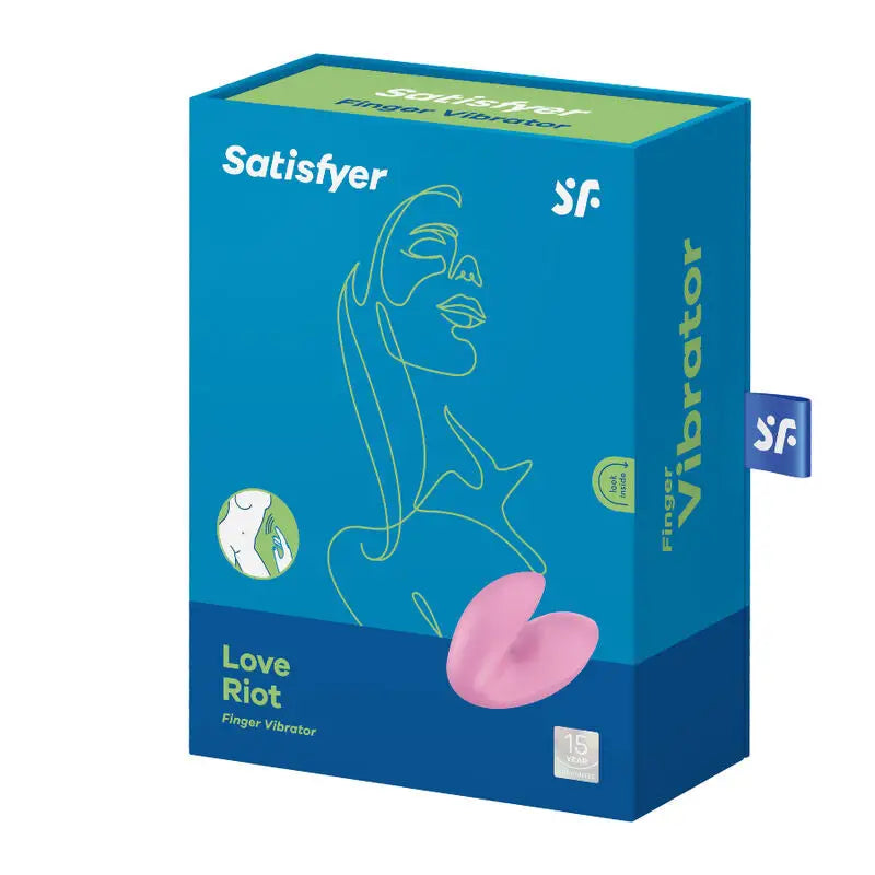 Satisfyer - love riot vibrador dedal morado - — / MORADO