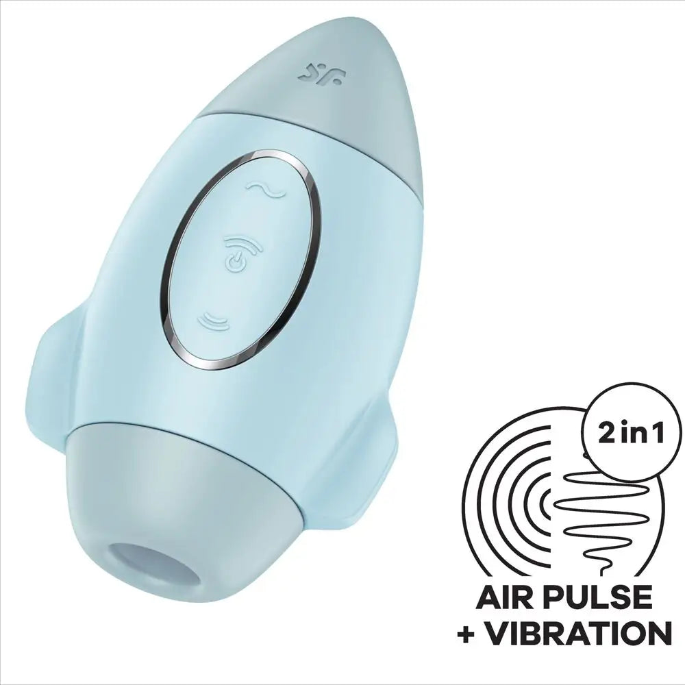 Satisfyer - mission control lila vibrador pequeño de doble - — / LILA