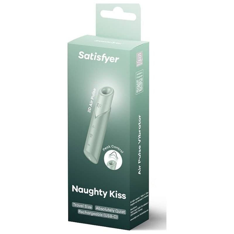 Satisfyer - naughty kiss estimulador clítoris por ondas