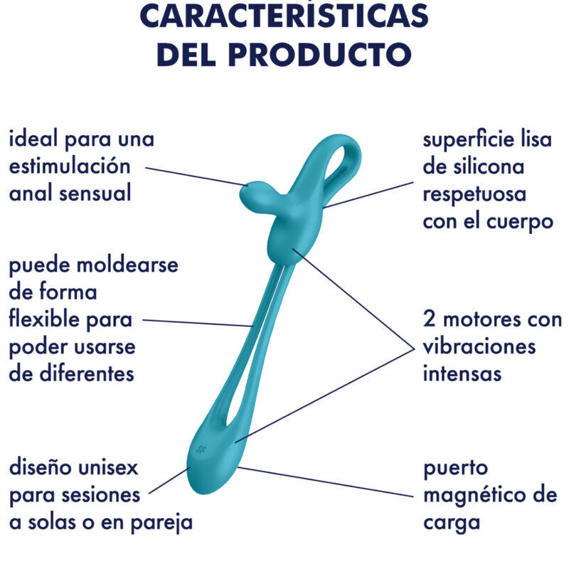 Satisfyer - plug & play 1 multivibrador flexible