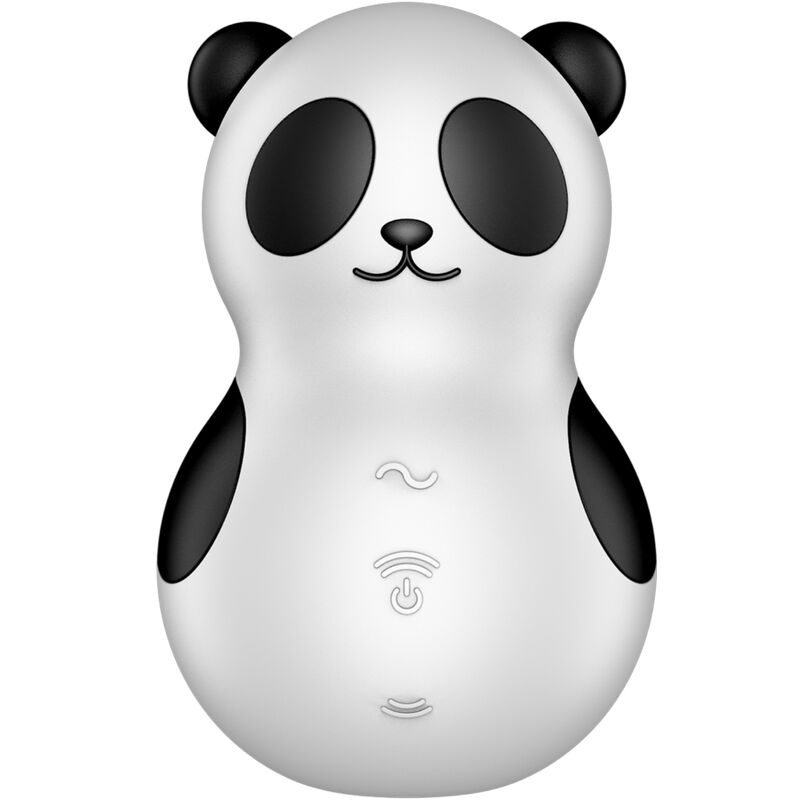 Satisfyer - pocket panda estimulador & vibrador blanco