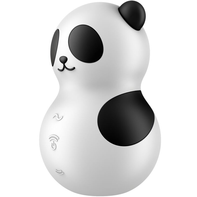 Satisfyer - pocket panda estimulador & vibrador blanco