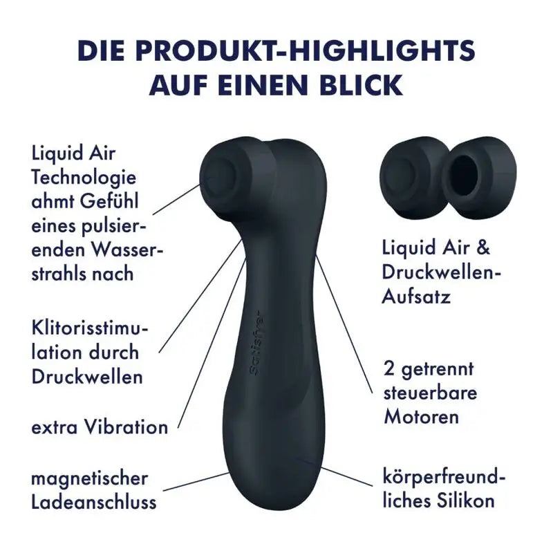 Satisfyer - pro 2 generación 3 liquid air technology granate - — / GRANATE