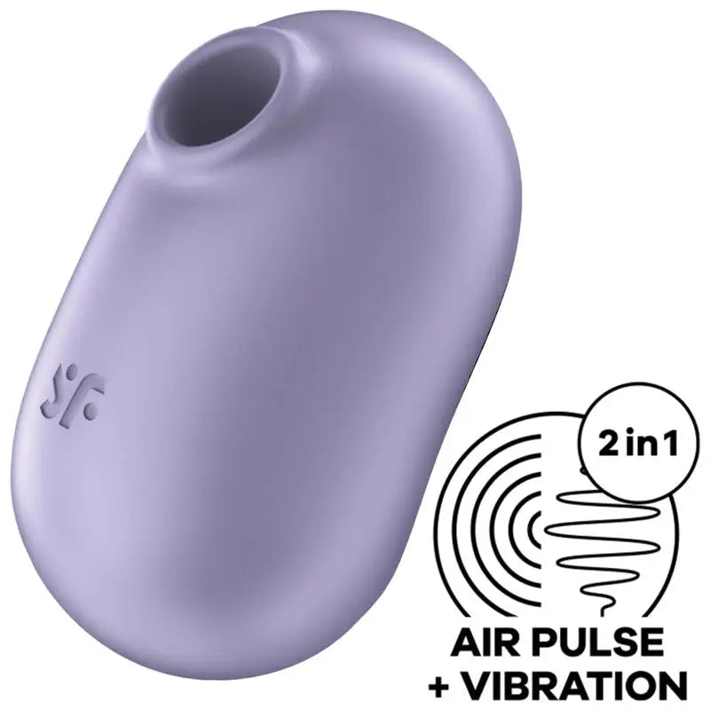 Satisfyer - pro to go 2 estimulador y vibrador doble violeta - — / MORADO