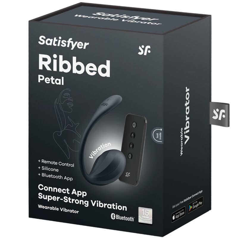 Satisfyer - ribbed petal estimulador punto g control remoto