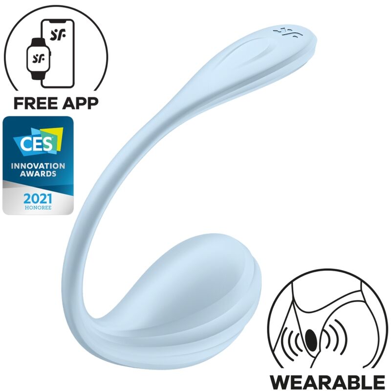Satisfyer - smooth petal estimulador punto g celeste app