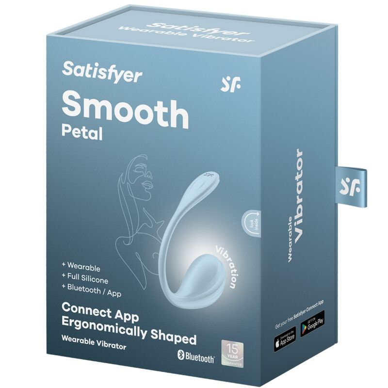 Satisfyer - smooth petal estimulador punto g celeste app
