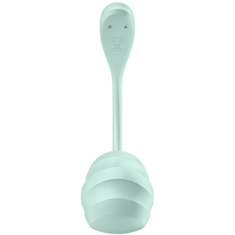 Satisfyer - smooth petal estimulador punto g verde agua app