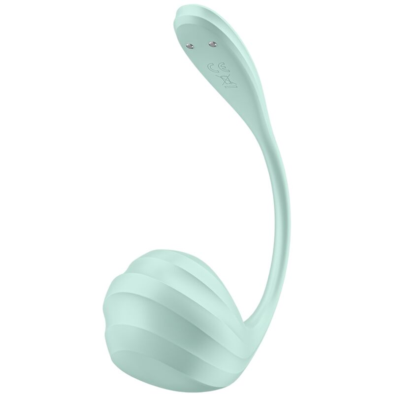 Satisfyer - smooth petal estimulador punto g verde agua app