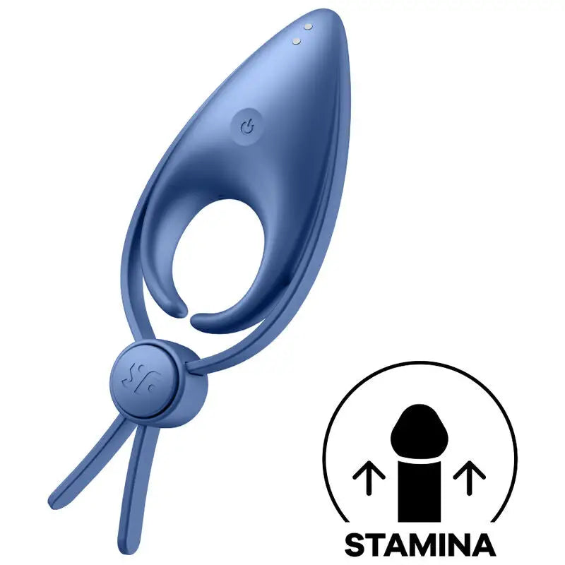 Satisfyer - sniper anillo vibrador azul - — / AZUL
