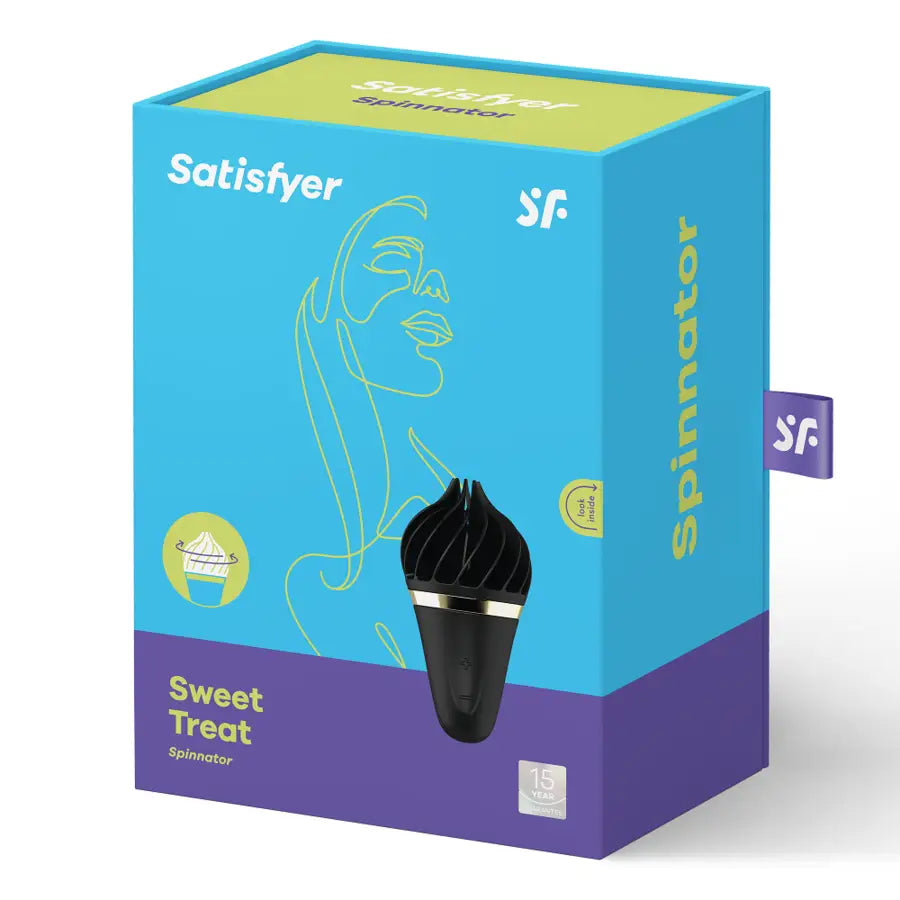 Satisfyer - sweet treat spinnator marrón & rosa - — / ROSA
