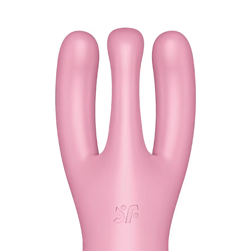 Satisfyer - threesome 4 vibrador app rosa