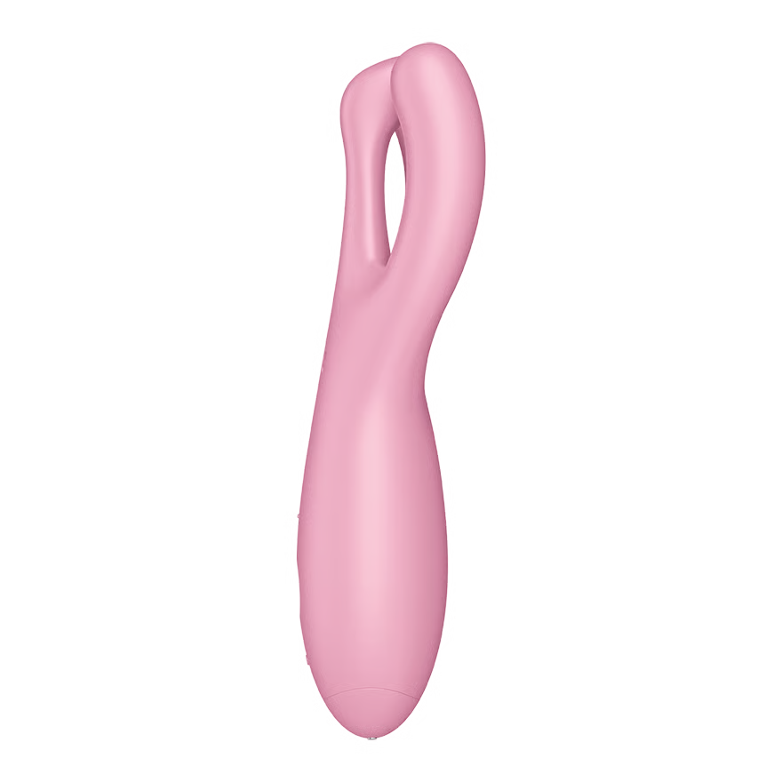 Satisfyer - threesome 4 vibrador app rosa