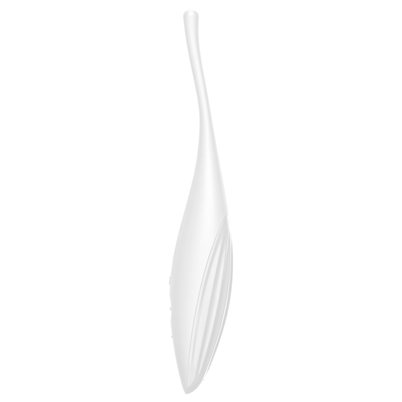 Satisfyer - twirling joy estimulador clitoris blanco