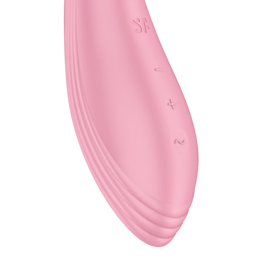 SATISFYER - G-FORCE ESTIMULADOR VIBRADOR PUNTO G ROSA