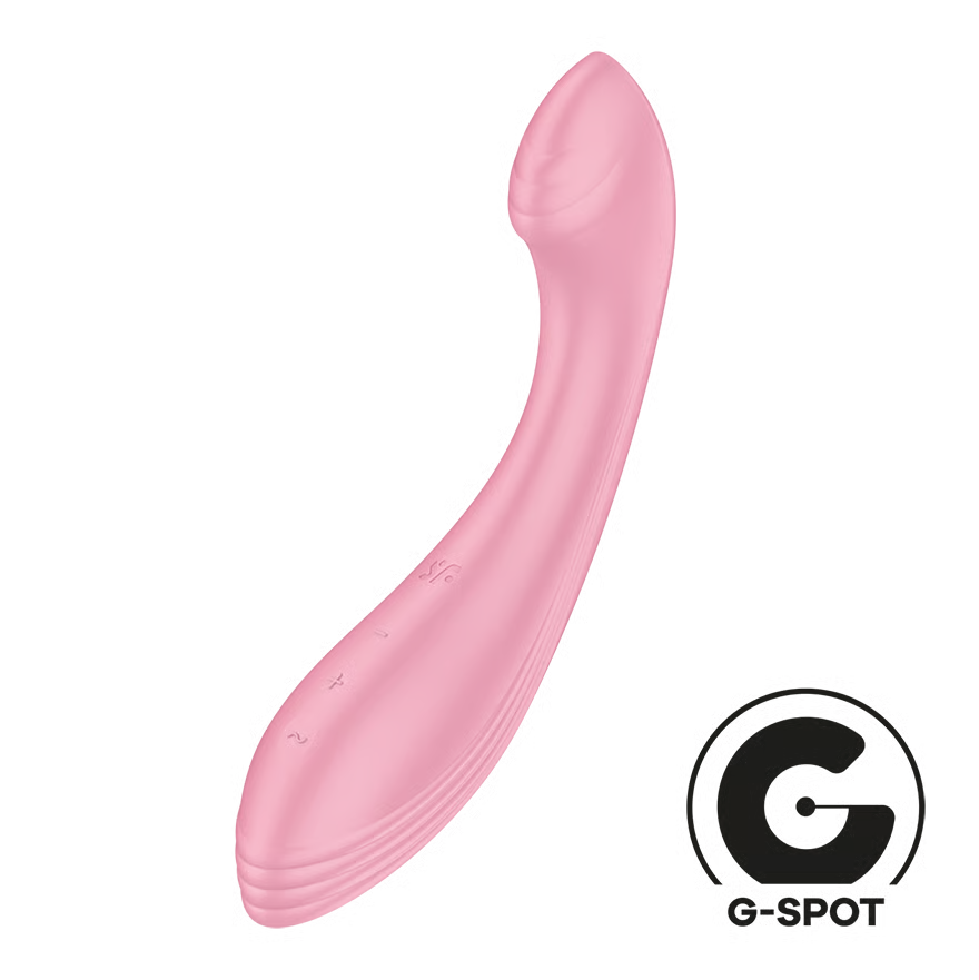 SATISFYER - G-FORCE ESTIMULADOR VIBRADOR PUNTO G ROSA