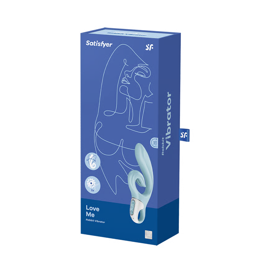 Satisfyer Love Me Vibrador Rabbit Azul