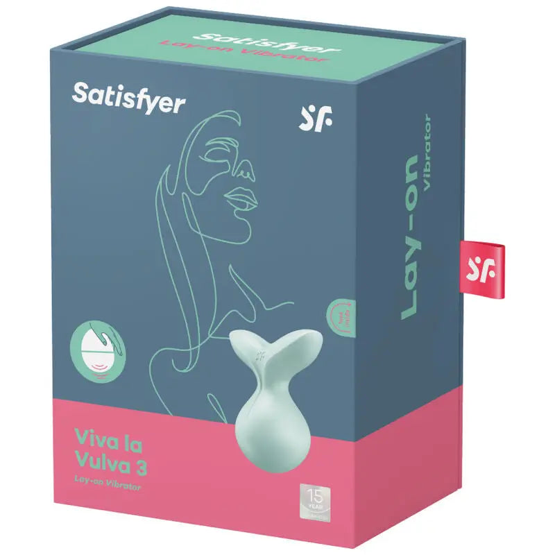 Satisfyer - viva la vulva 3 vibrador lay-on violeta - — / MORADO