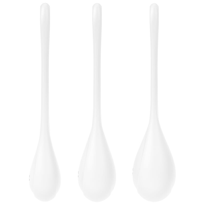 Satisfyer - yoni power 1 kit de entrenamiento blanco