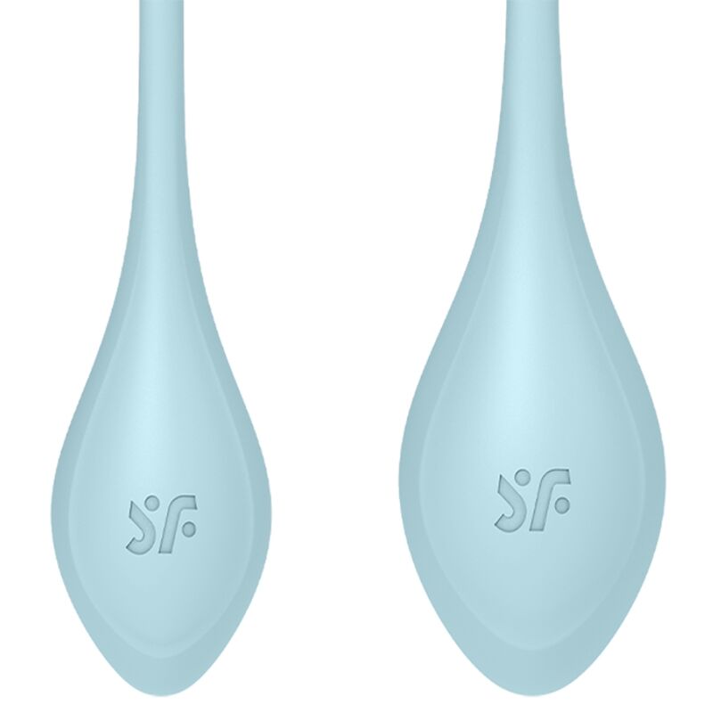 Satisfyer - yoni power 2 kit de entrenamiento azul