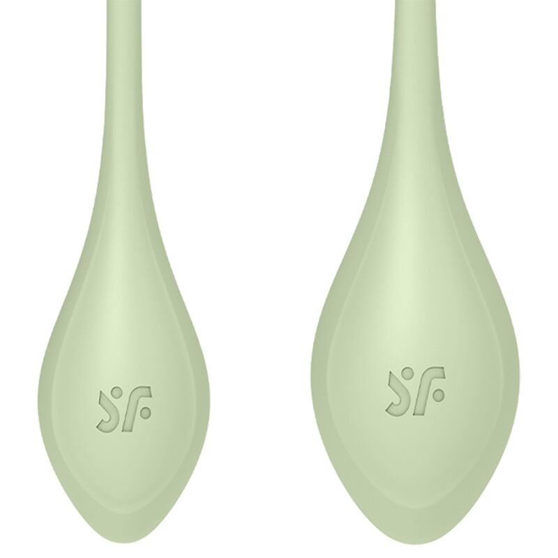 Satisfyer - yoni power 2 kit de entrenamiento verde