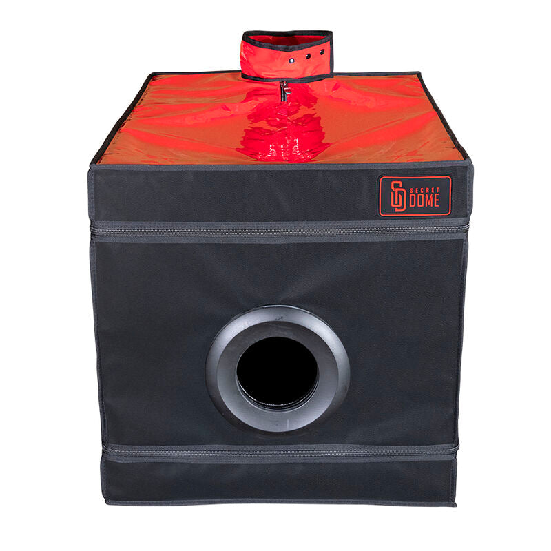 Secret dome - kink club la niche cabina negro & rojo