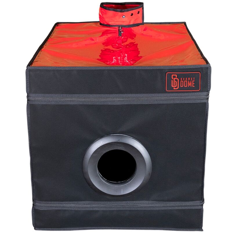 Secret dome - kink club la niche cabina negro & rojo