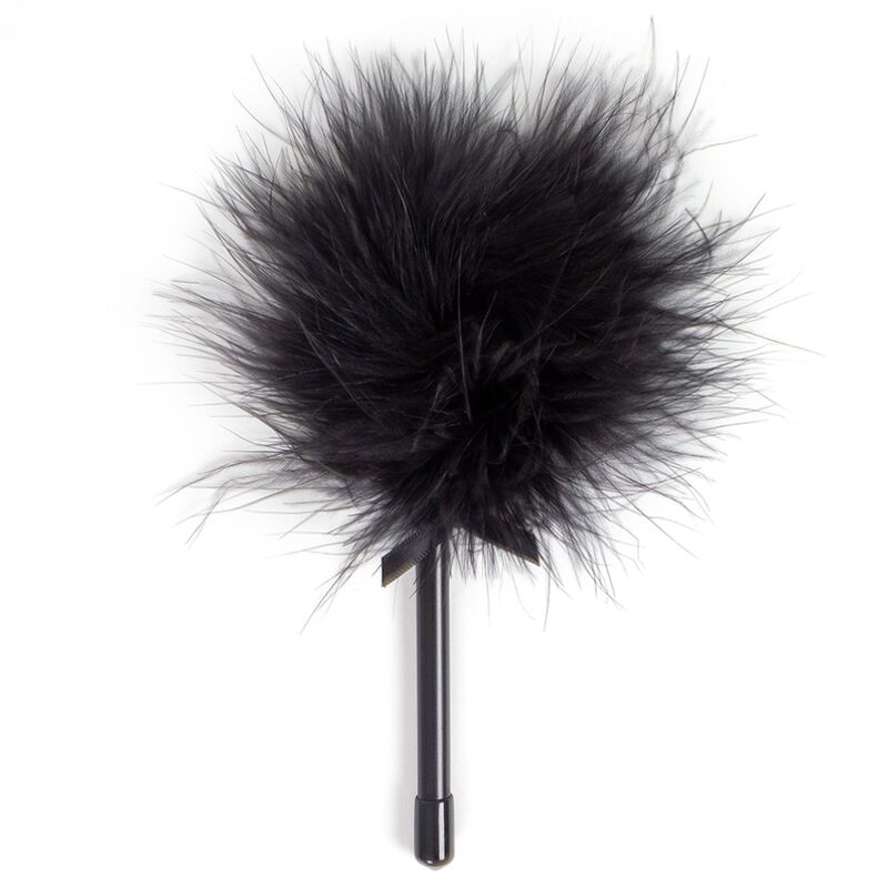 Secret play - plumero mini negro