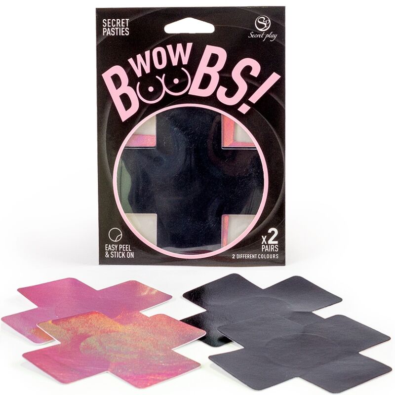 Secret play - wow boobs! Cubre pezones x
