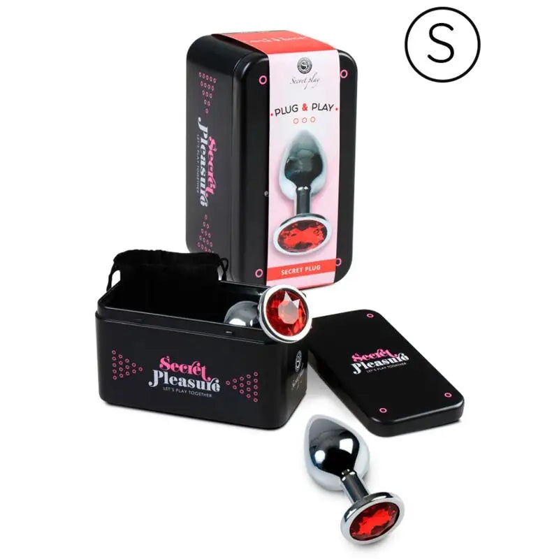 Secretplay - anal plug rojo s