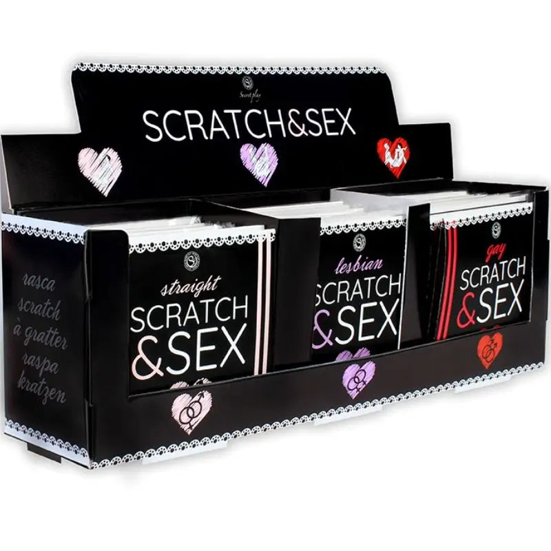 Secretplay - display + posturas scratch & sex