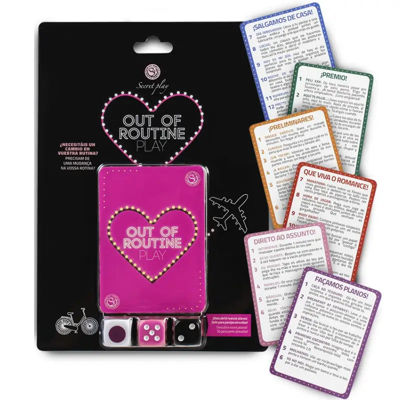 Secretplay - juego cambia tu rutina version (es/en)