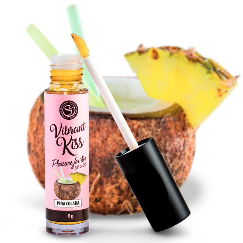 Secretplay - lip gloss vibrant kiss - piña colada