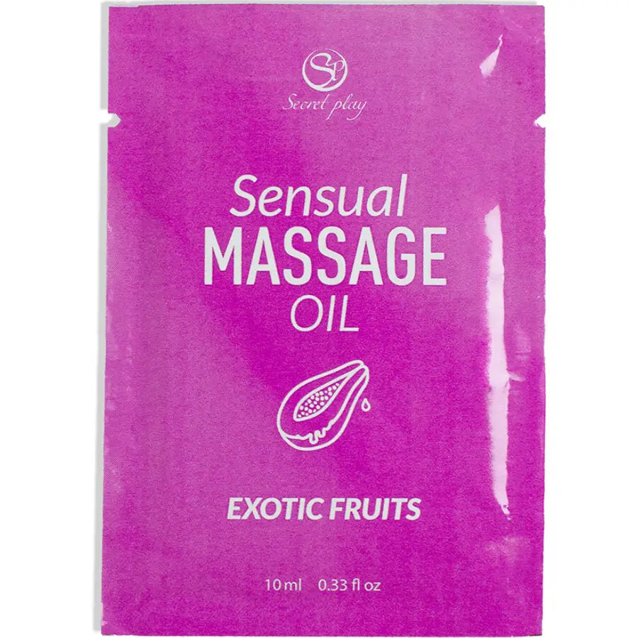 Secretplay - monodosis aceite de masaje frutas exóticas 10