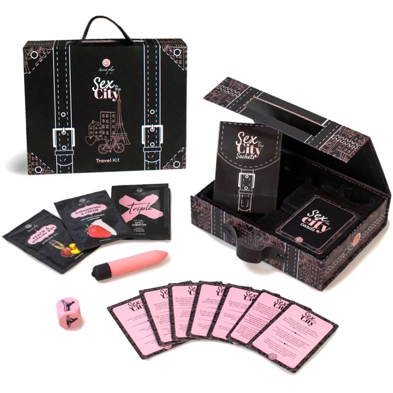Secretplay - sex in the city travel kit (es/en/de/fr/nl/pt)