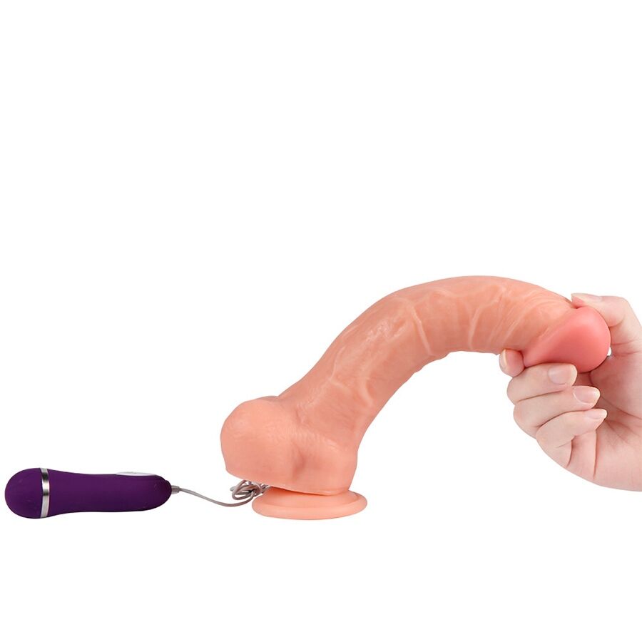 Shequ - apolo dildo vibrador con control remoto 24,5 cm