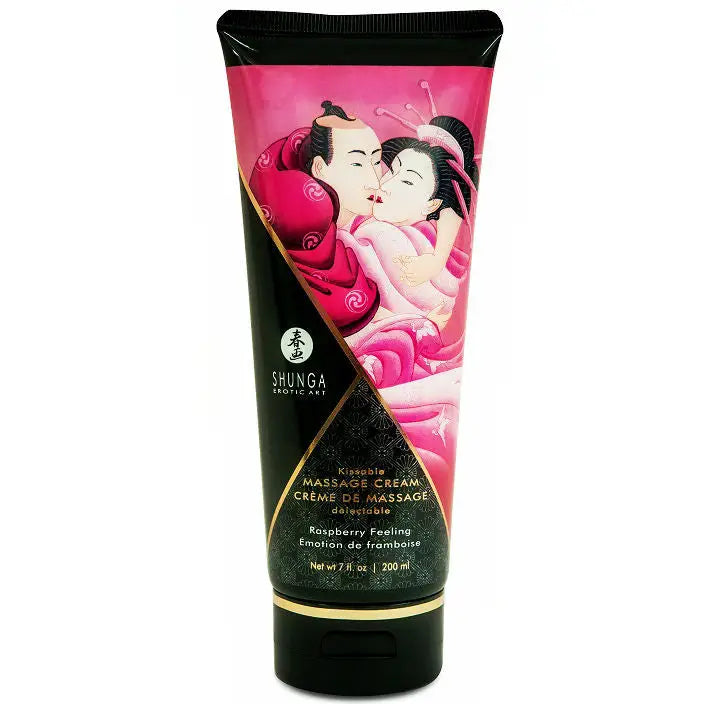 Shunga - crema masaje frambuesa 200 ml