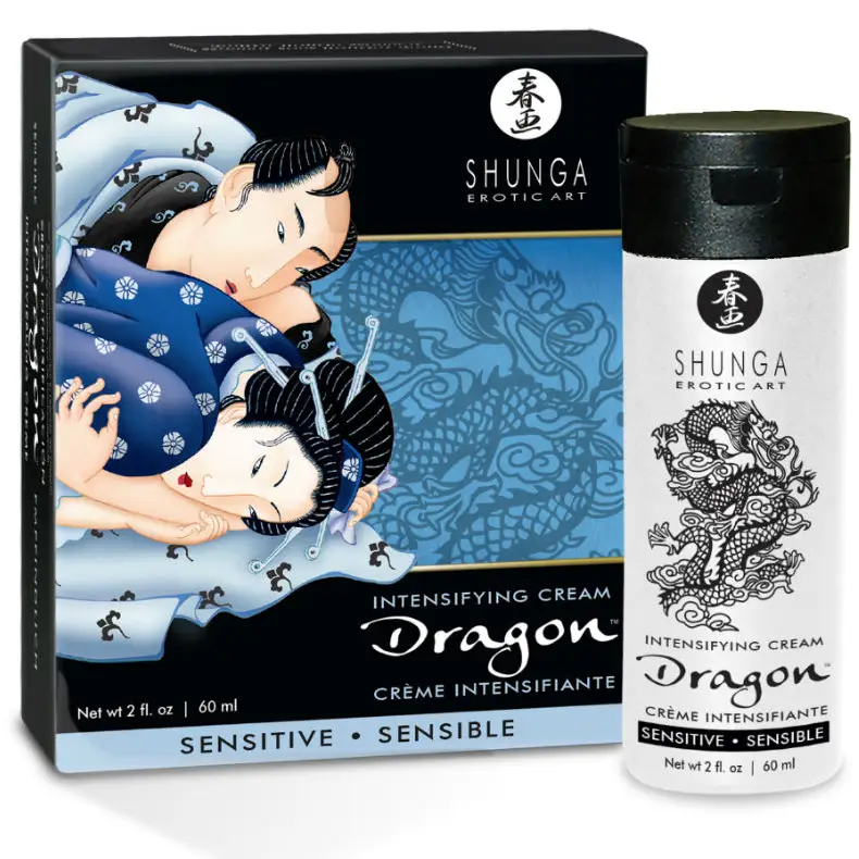 Shunga - dragon crema sensitive para parejas