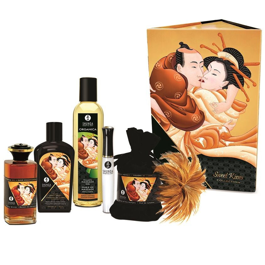 Shunga - kit colección dulces besos