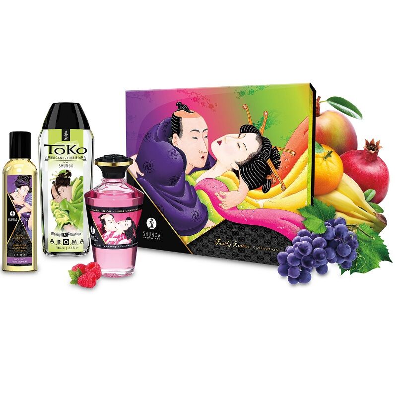 Shunga - kit fruity kisses collection
