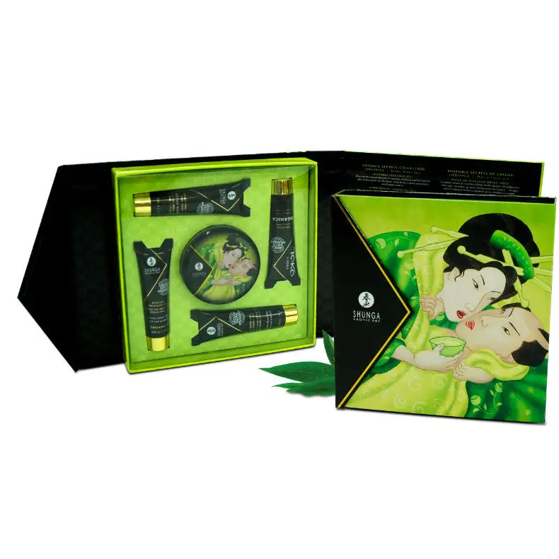 Shunga - kit secret geisha te verde organico