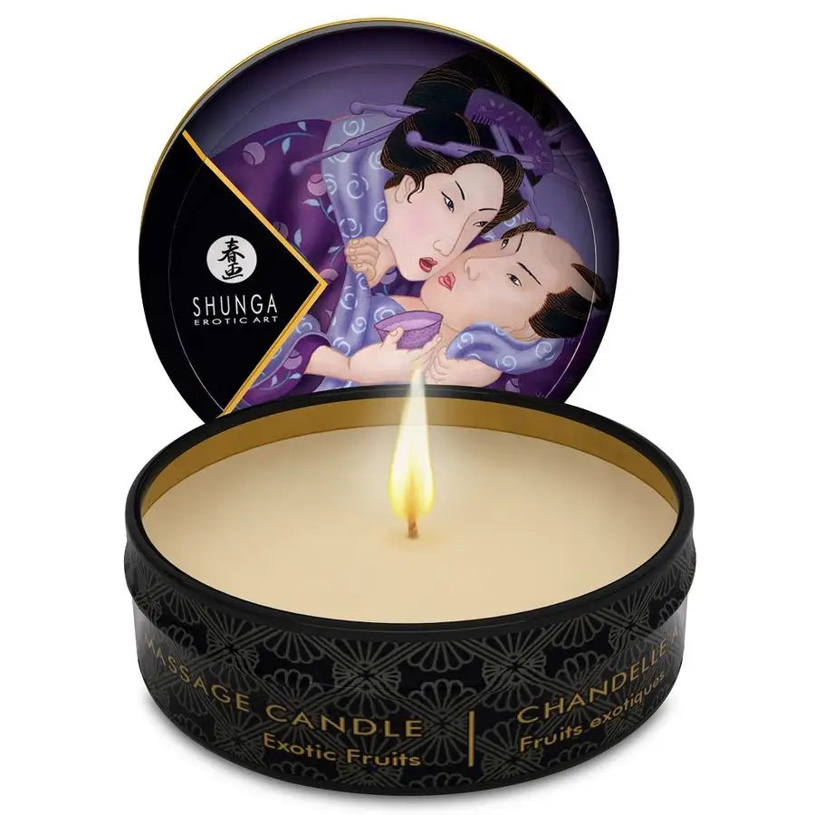 Shunga - mini caress by candelight vela masaje frutas