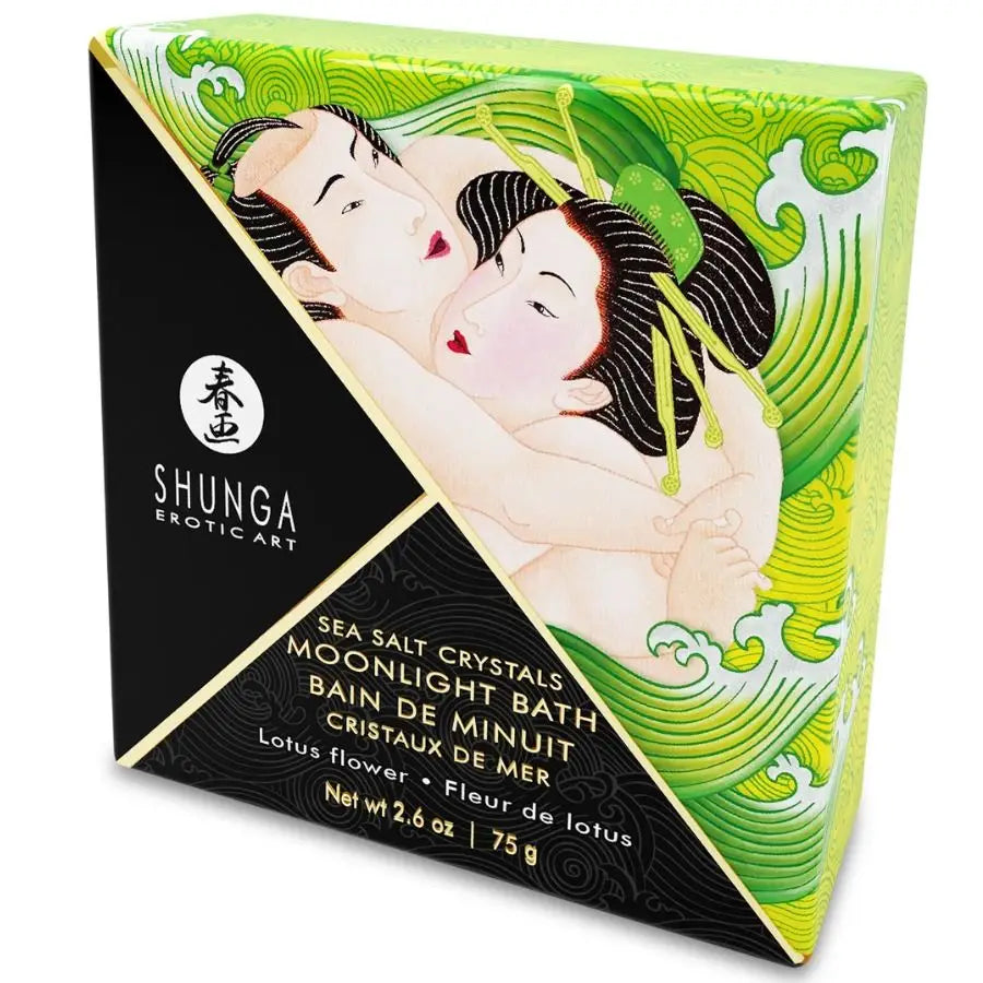 Shunga - sales de baño aromatizadas lotus 75 gr